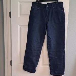 Flannel Lined Jeans 4/16